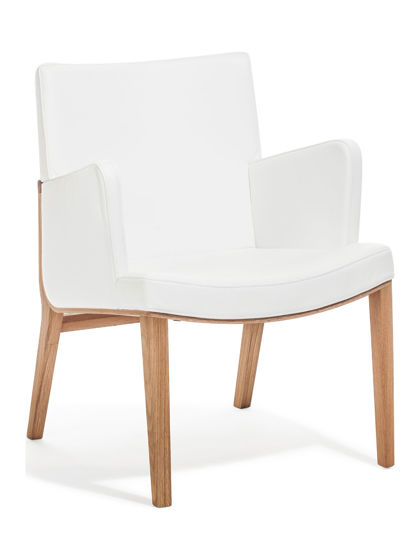 Picture of MORITZ LOUNGE ARMCHAIR UPHOLSTERED BY TON