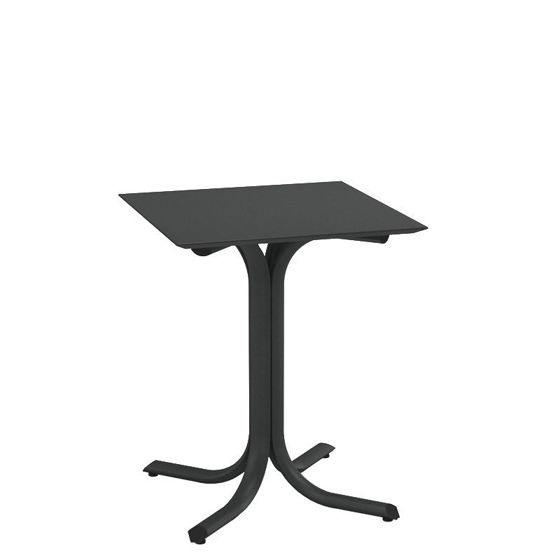 Picture of EMU TABLE SYSTEM BEVELED EDGE TOP ON FIXED BASE 24" SQ