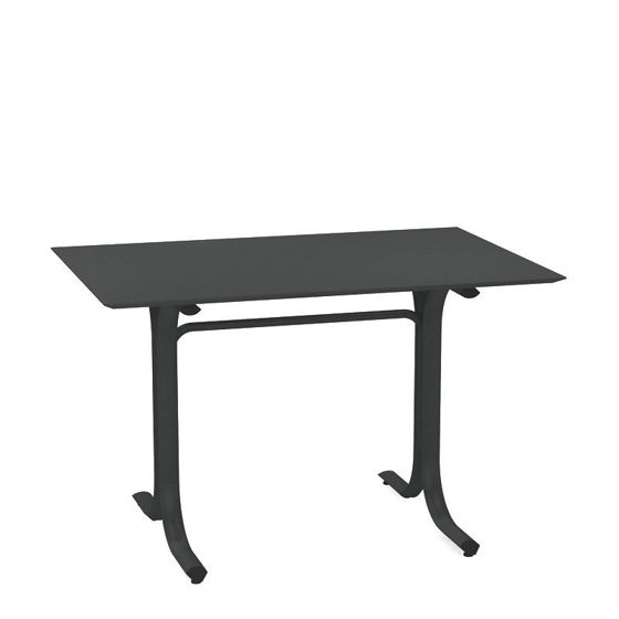 Picture of EMU TABLE SYSTEM BEVELED EDGE TOP ON FIXED BASE 48" x 32"