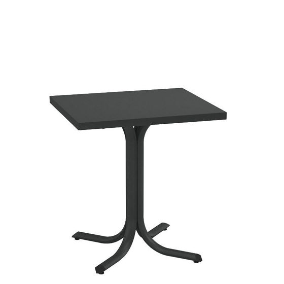 Picture of EMU TABLE SYSTEM SQUARE EDGE TOP ON FIXED BASE 24" x 28"