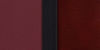 HERCULES Series Black 4 Square Back Metal Restaurant Barstool - Mahogany Wood Back, Burgundy Vinyl Seat XU-DG-60515-MAH-BAR-BURV-GG