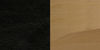 HERCULES Series Vertical Slat Back Natural Wood Restaurant Barstool - Black Vinyl Seat XU-DGW0008BARVRT-NAT-BLKV-GG