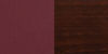 Lacey Series Solid Back Walnut Wood Restaurant Barstool - Burgundy Vinyl Seat XU-DG-W0094BAR-WAL-BURV-GG