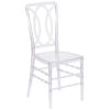 Flash Elegance Crystal Ice Stacking Chair with Designer Back - Event Chair - UV Resistant BH-H007-CRYSTAL-GG