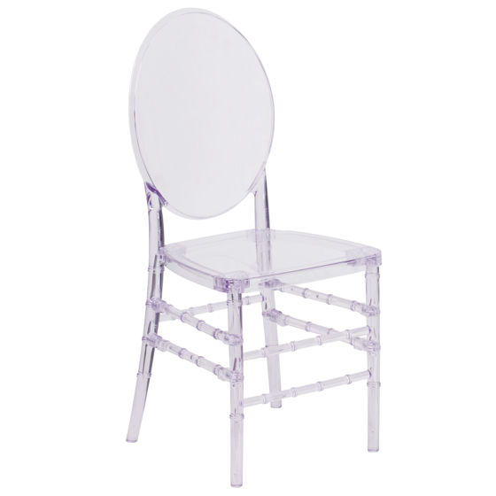 Flash Elegance Crystal Ice Stacking Florence Chair Y-3-GG
