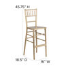 HERCULES Series Gold Wood Chiavari Barstool XA-CH-BAR-GO-GG