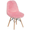 Shaggy Dog Light Pink Accent Chair DL-8-GG
