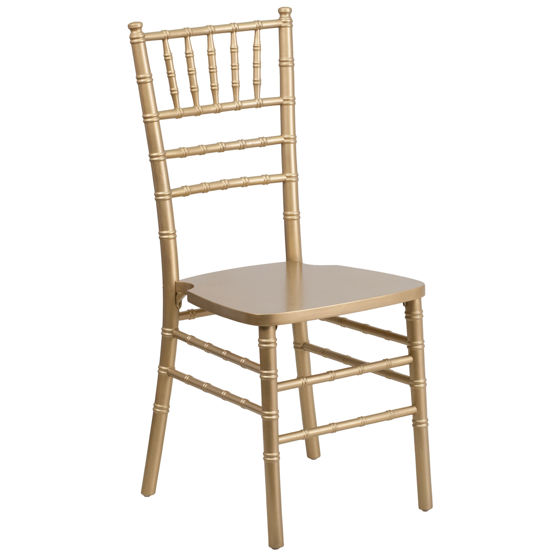 HERCULES Series Gold Wood Chiavari Chair XS-GOLD-GG