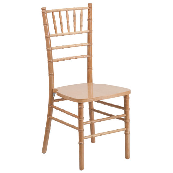 HERCULES Series Natural Wood Chiavari Chair XS-NATURAL-GG