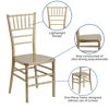 HERCULES PREMIUM Series Gold Resin Stacking Chiavari Chair LE-GOLD-GG