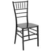 HERCULES Series Black Resin Stacking Chiavari Chair LE-BLACK-M-GG