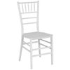 HERCULES Series White Resin Stacking Chiavari Chair LE-WHITE-M-GG