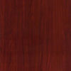 30" x 48" Rectangular High-Gloss Mahogany Resin Table Top with 2" Thick Edge TP-MAH-3048-GG