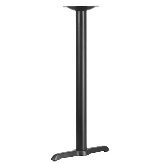 5'' x 22'' Restaurant Table T-Base with 3'' Dia. Bar Height Column XU-T0522-BAR-GG