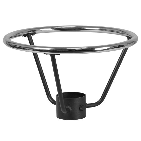 Bar Height Table Base Foot Ring with 4.25'' Column Ring - 19.5'' Diameter XU-DG-30175-4-GG