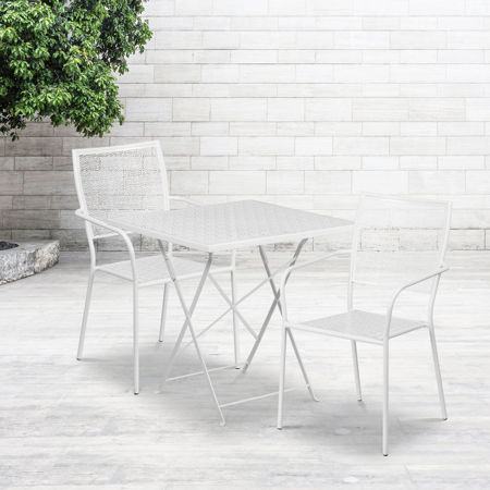 Picture for category Steel Indoor-Outdoor Patio Table Sets: Square
